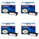4 Toners Lexmark Optra 412 / M412N/ 17G0154 - Compatible - 15 000 pages