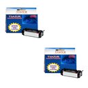 Lot de 2 Toners Lexmark compatible OPTRA M410