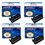 4 Toners Lexmark X204 / X204n /  X203A21G - Compatible - 2 500 pages