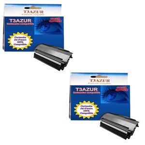 2 Toners Lexmark X264H / X264dn / X264H11G - Compatible - 9 000 pages
