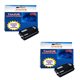 2 Toners Lexmark X466dte / X466dwe / X463X11G - Compatible - 15 000 pages 