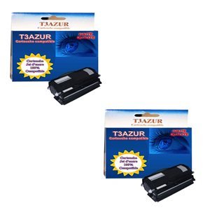 2 Toners Lexmark X463 / X463de / X463X11G - Compatible - 15 000 pages 