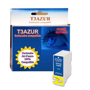 T3AZUR - Cartouche compatible Epson T036- Noire