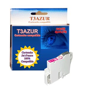 T3AZUR - Cartouche compatible Epson T0423- Magenta