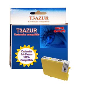 Cartouche compatible Epson T0484 - YELLOW (Haute Capacité)