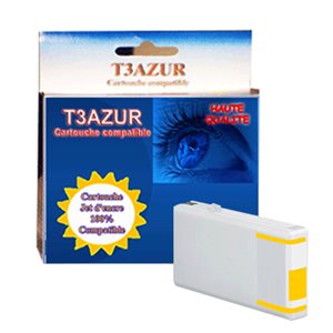 T3AZUR - Cartouche compatible Epson T7024 XL - Jaune