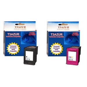 Pack 2 cartouches d'encre N° 301 XL Noir et Couleur
