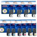 Lexmark 100XL- Lot de 10 Cartouches compatibles Lexmark Prospect Pro200 / Pro205 / S605