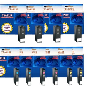 Lexmark 150- Lot de 10 Cartouches compatibles Lexmark Pro 715 / 910 / 915