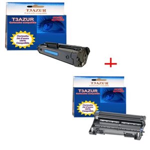 Toner+Tambour compatible Brother HL1250 / 1270 / 1420 / 1430+ Pack 20 papiers photos A6 230gr Toner+Tambour compatible Brother HL1250 / 1270 / 1420 / 1430+ Pack 20 papiers photos A6 230gr