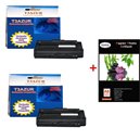 Lot de 2 Toner compatible pour Lexmark X215