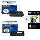 Lot de 2 Toner compatible pour Lexmark X215