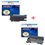 TN2000/DR2000 - Toner +Tambour génériques pour Brother HL-2037 / HL-2040 / HL 2037 / HL 2040