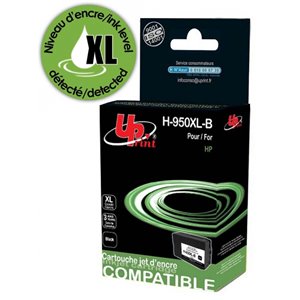 Uprint - Cartouche compatible HP n°950XL (CN045AE) Noire
