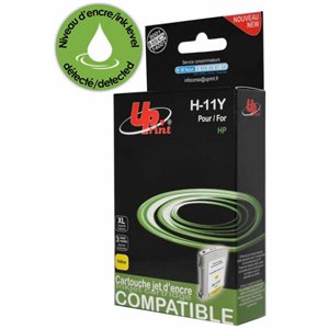 Uprint -Cartouche remanufacturé HP n°11 (C4838AE) Yellow