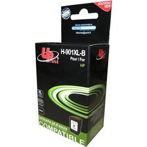 Uprint -Cartouche compatible HP n°901XL (CC654AE) Noire