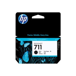Cartouche HP 711 (CZ129A)- Noire- Authentique