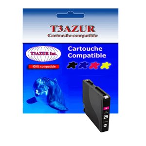 T3AZUR - Cartouche générique Canon PGI-29 Magenta