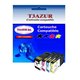5 Cartouches noirs (38 Ml) et couleurs (13 Ml) compatibles pour MAXIFY MB3000 MB2150 remplace Canon PGI-1500 XL