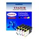 PGI2500 - Lot de 4 Cartouches compatibles pour CANON  PGI-2500 