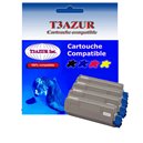 Lot de 4 Toners Laser compatibles pour Oki C801 / C821