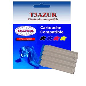 Lot de 4 Toners Laser compatibles pour Oki C9600 / C9800