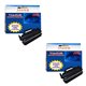 2 Toners Lexmark X203 / X203n /  X203A21G - Compatible - 2 500 pages