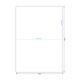 Étiquettes adhésives, 210x148.5mm, blanc , 100 labels