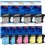 T3AZUR - Lot de 10 Cartouches compatibles pour Brother LC227 / LC225  XL