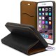 iHosen - Housse en cuir pour iPhone 5/5S/5SE - Noir