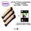 Lot de 3 Toners compatibles Brother DCP-1510, DCP-1512, TN1050 - 1 000 pages – T3AZUR Noir