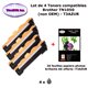 T3AZUR - 4 Toners génériques TN-1050 pour BROTHER DCP1512 DCP1610W DCP1612W MFC1910W MFC1911 HL1110HL1112 MFC1810+20f A6 brillan
