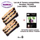 T3AZUR - 8 Toners génériques TN-1050 pour BROTHER DCP-1610W DCP-1612W MFC-1910W MFC-1911 HL-1110 + PPA6