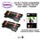 T3AZUR - 2 Toners génériques TN-2010 pour Brother DCP 7055 7055W 7057 7057E HL 2130 2132 2132E 2135W +20f A6 brillantes