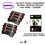 T3AZUR - 6 Toners génériques TN-2220  pour Brother Brother HL 2240 2240D 2250DN 2270DW MFC 7360N 7460DN 7860DW+20f A6 brillantes