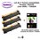 3 Toners génériques TN-2320 pour Brother HL L2300 L2300D L2340DW L2360DN L2365DW imprimante+ 20f A6 brillantes -T3AZUR