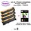 4 Toners génériques TN-2320 pour Brother DCP L2500 L2500D L2520DW L2540DN L2560DW L2700 imprimante+ 20f A6 brillantes -T3AZUR