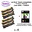 6 Toners génériques TN-2320 pour Brother HL L2300 L2300D L2340DW L2360DN L2365DW imprimante+ 20f A6 brillantes -T3AZUR