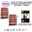10 Toners génériques CLP-360 Bk,C,M,Y pour Samsung CLX 3300 3302 3303FW 3304 3305FN 3307FW imprimante+ 20f A6 brillantes -T3AZUR