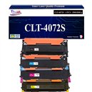 4 Toners génériques CLP-320 Bk,C,M,Y pour Samsung CLP 320 320N 325 325W imprimante+ 20f A6 brillantes -T3AZUR
