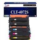 5 Toners génériques CLP-320 Bk,C,M,Y pour Samsung CLP 320 320N 325 325W imprimante+ 20f A6 brillantes -T3AZUR