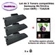 3 Toners génériques Samsung MLT-D101S /ELS pour Samsung ML 2160 2164 2165 2165W 2168w imprimante+20f A6 brillantes-T3AZUR