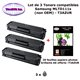 3 Toners génériques Samsung MLT-D111S pour Samsung SL M2020 M2020W M2022 M2022W M2070 M2070 imprimante+ 20f A6 brillantes-T3AZUR