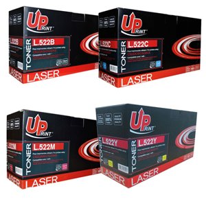 Lot de 4 Toners génériques pour Lexmark C522 / C524 - Uprint