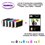 T18XL -5 cartouches compatibles Epson T1811 T1812 T1813 T1814 pour Epson XP 312 315 322 323 325 402 -10f A6 brillantes -T3AZUR