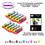 10 cartouches compatibles Canon PGI570 CLI571 XL pour Canon Pixma MG5700 MG5750 MG5751 MG5752 MG5753 -20f A6 brillantes -T3AZUR