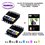 10 cartouches compatibles Canon PGI550 CLI551 XL pour IP7200 IP7250 IX6850 MG5450 MG5450S MG5500-20f A6 brillantes -T3AZUR