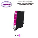 T34XL Cartouche compatible Epson T3473 T34 XL pour Epson WF3720DWF WF3725DWF Magenta - T3AZUR