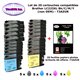 20 cartouches compatibles LC223XL pour Brother MFC J5320DW J5620DW J5625DW J5720DW J680DW J880DW +20f A6 brillantes -T3AZUR