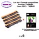 4 Toners compatibles TN241BK pour imprimante Brother DCP 9015CDW 9020CDW HL 3140CW 3150CDW 3170CDW+ 20f A6 brillants - T3AZUR 